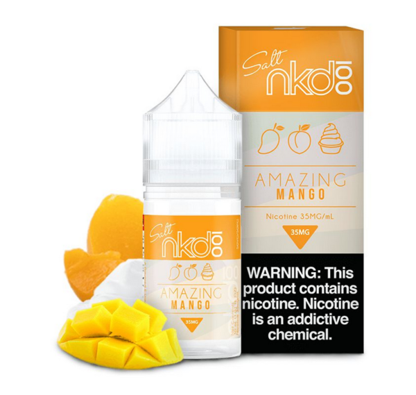 Nkd100 Nic Salt Amazing Mango 30ml