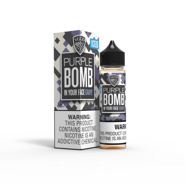 E-Liquid Freebase - VGOD - Iced Purple Bomb - 60ml