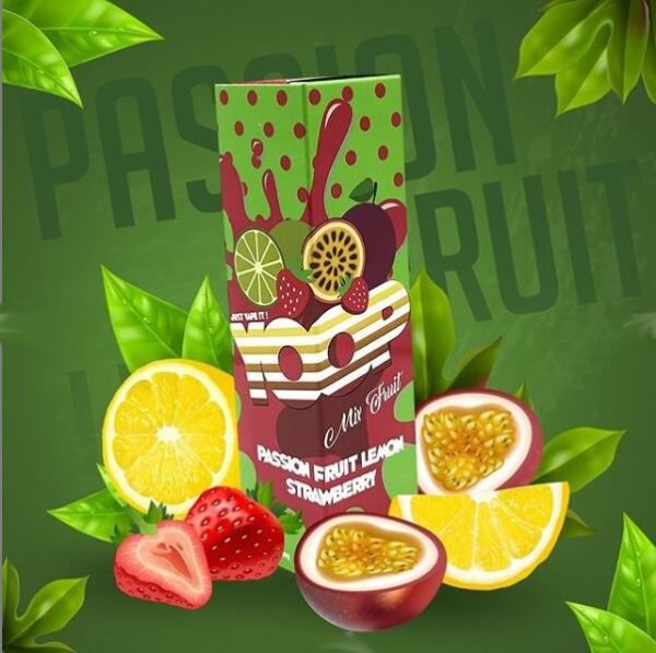 e-Liquid Yoop Mix Passion Fruit Lemon Strawberry 10ml