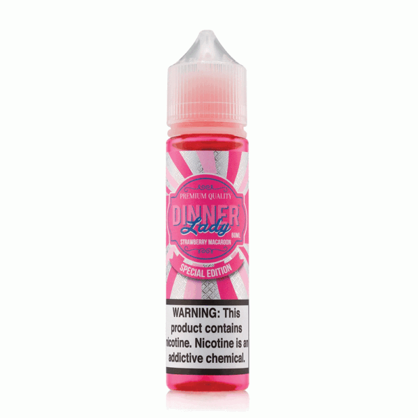 E-liquid Dinner Lady Strawberry Macaroon 60ml
