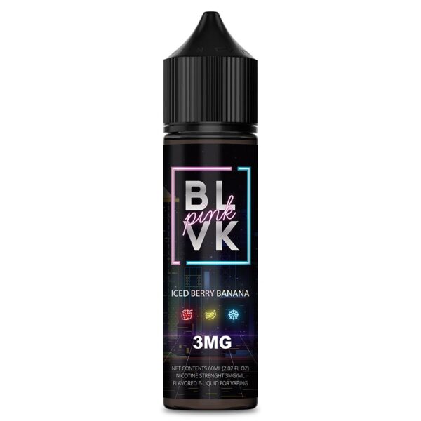 E-Liquid Freebase - Blvk Pink Iced Berry Banana 60ml