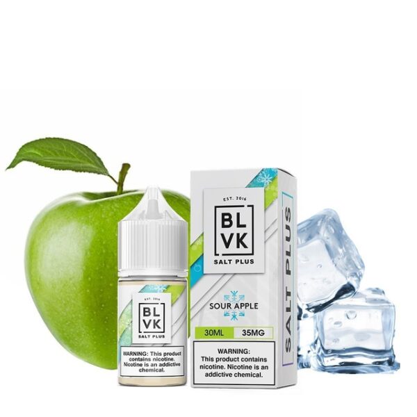 Blvk Nicsalt Plus Sour Apple 30ml