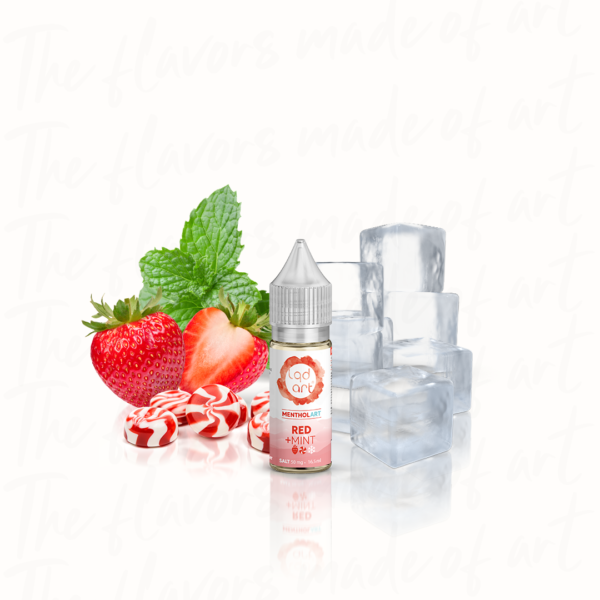Nic Salt Lqd Menthol Art - Red Mint - 16,5ml