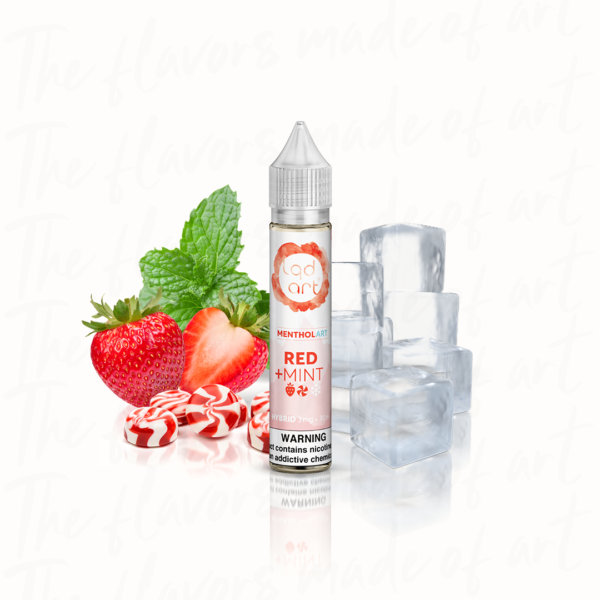 E-liquid Lqd Menthol Art - Red Mint - 30ml