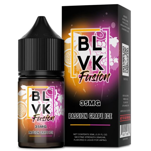 Blvk Nic Salt Fusion Passion Grape Ice