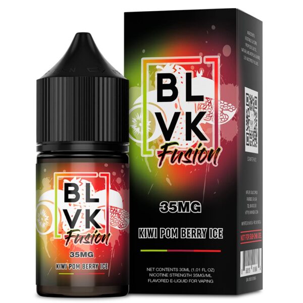 Blvk Nic Salt Fusion Kiwi Pom Berry Ice