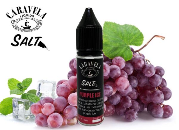 Nic Salt Caravela Purple Ice - 15ml