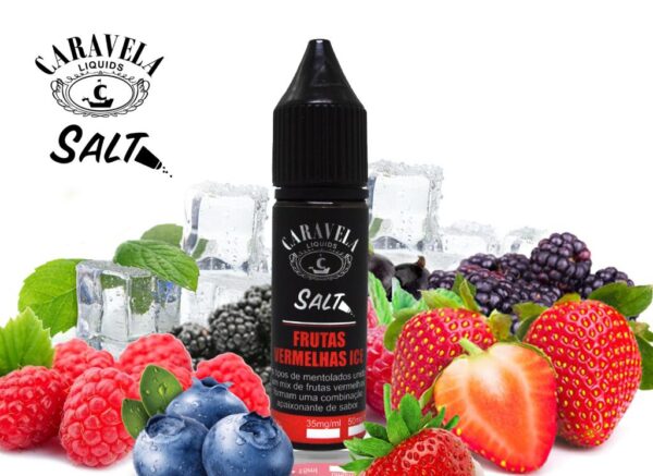 Nic Salt Caravela Frutas Vermelhas - 15ml