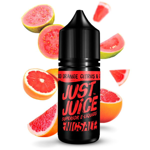 Nic Salt Just Juice - Blood Orange Citrus & Guava - 30ml