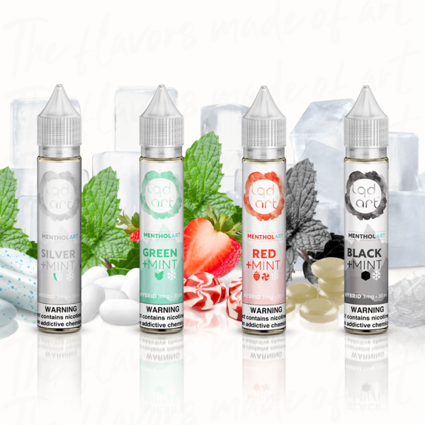 E-liquid Lqd Menthol Art - Green Mint - 30ml - Image 2