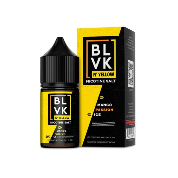 Blvk Nic Salt N' Yellow - Mango Passion Ice