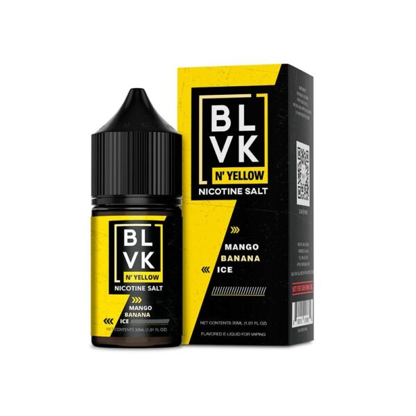 Blvk Nic Salt N' Yellow - Mango Banana Ice