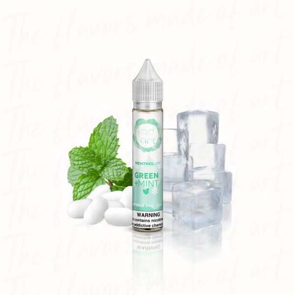 E-liquid Lqd Menthol Art - Green Mint - 30ml