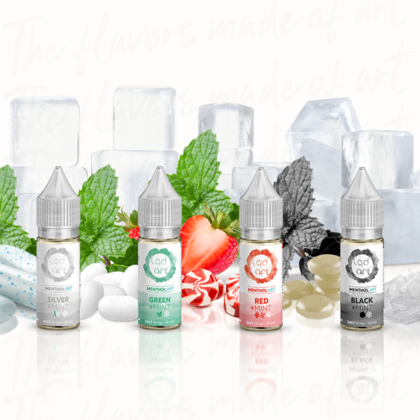 Nic Salt Lqd Menthol Art - Red Mint - 16,5ml - Image 2