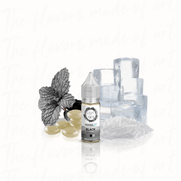 Nic Salt Lqd Menthol Art - Black Mint - 16,5ml