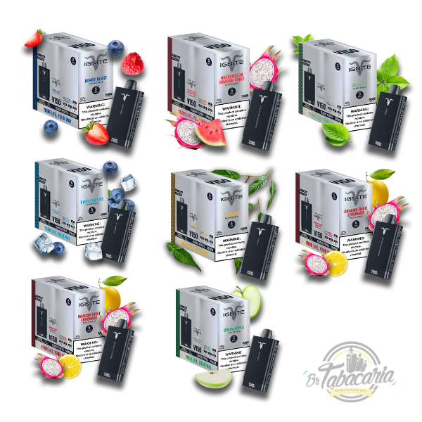 Pod Descartável Ignite V150 - 15.000 Puffs